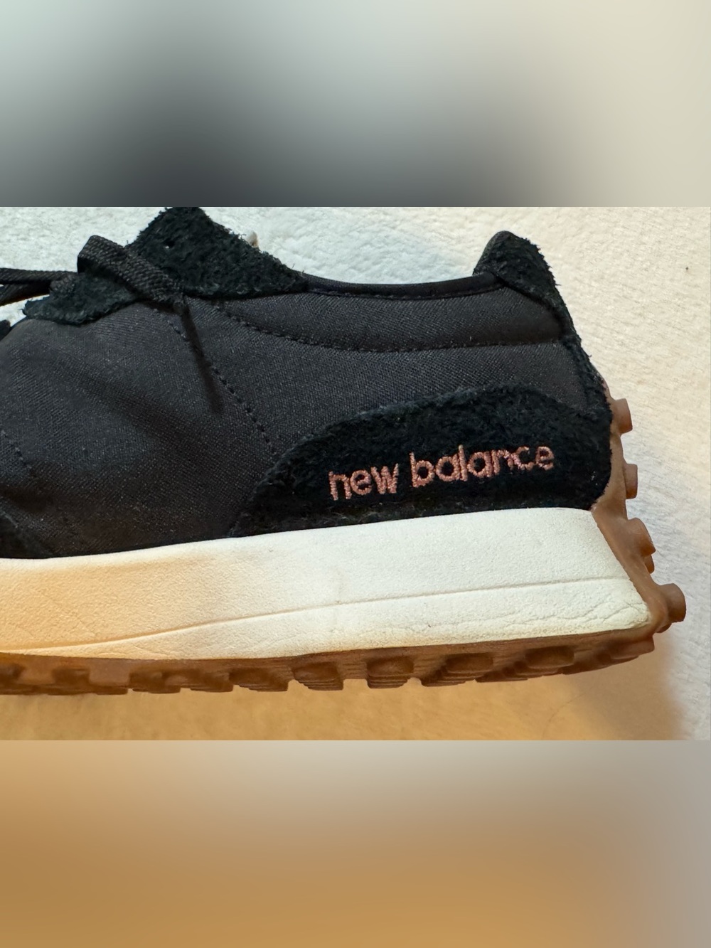 New Balance 327 - Black/White Sneakers Size 9.5 Women, 8 Men - Picture 8 of 11